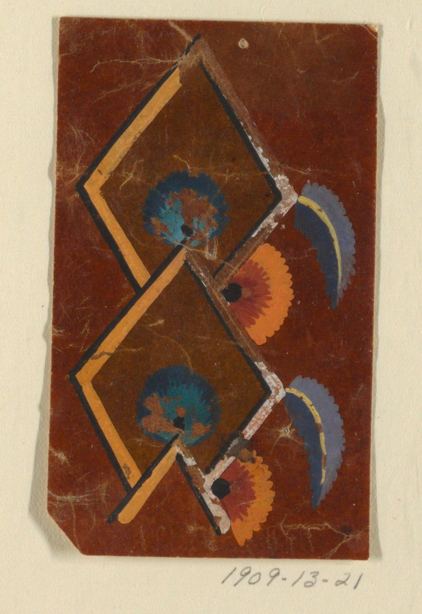 Dokuma Kumaş İçin Tasarım by Unknown artist