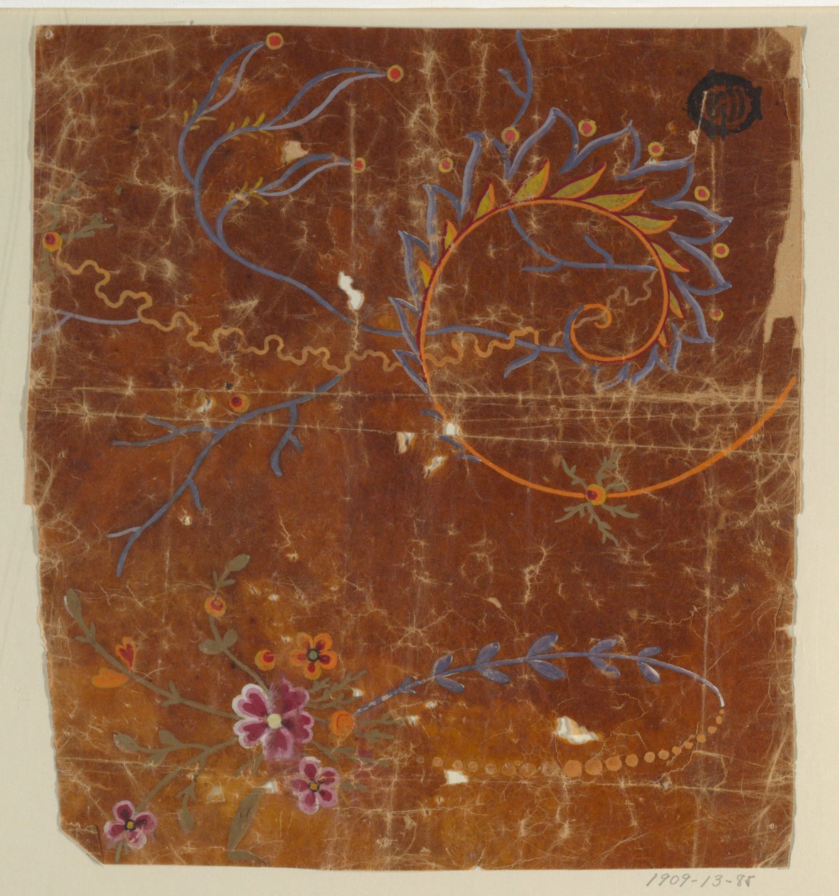 Dokuma Kumaş, Parça için Tasarım by Unknown artist