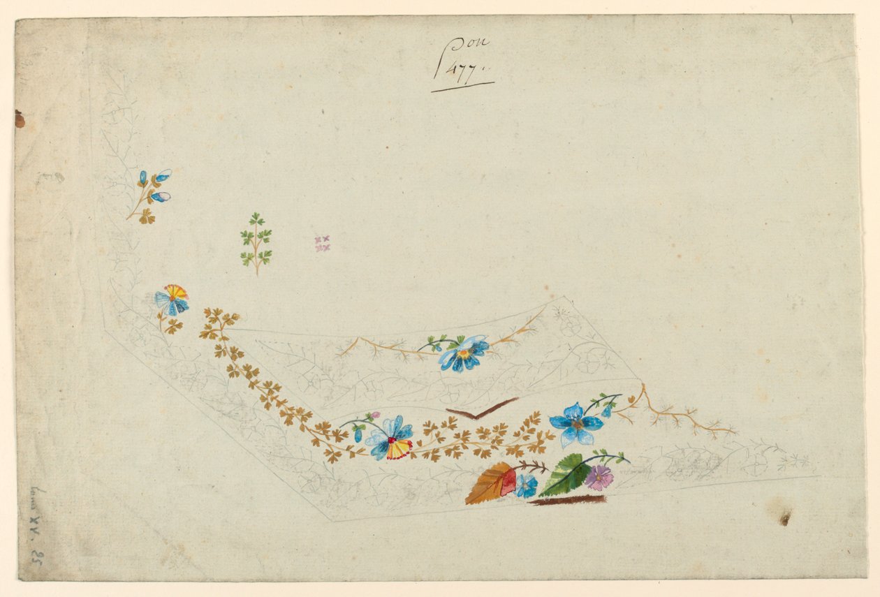 Erkek Yeleği Nakışlı Tasarım by Unknown artist