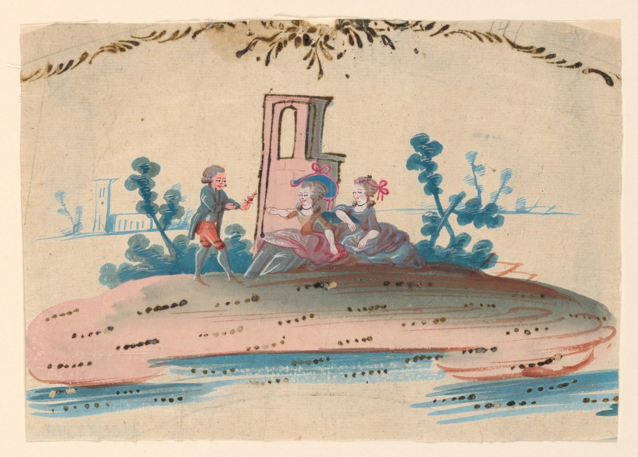 Erkek Yeleği Nakışlı Tasarım by Unknown artist
