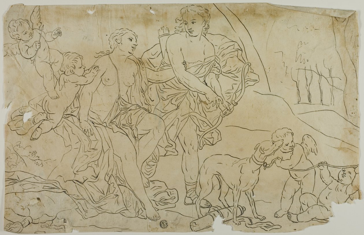 Diana ve Endymion by Unknown artist