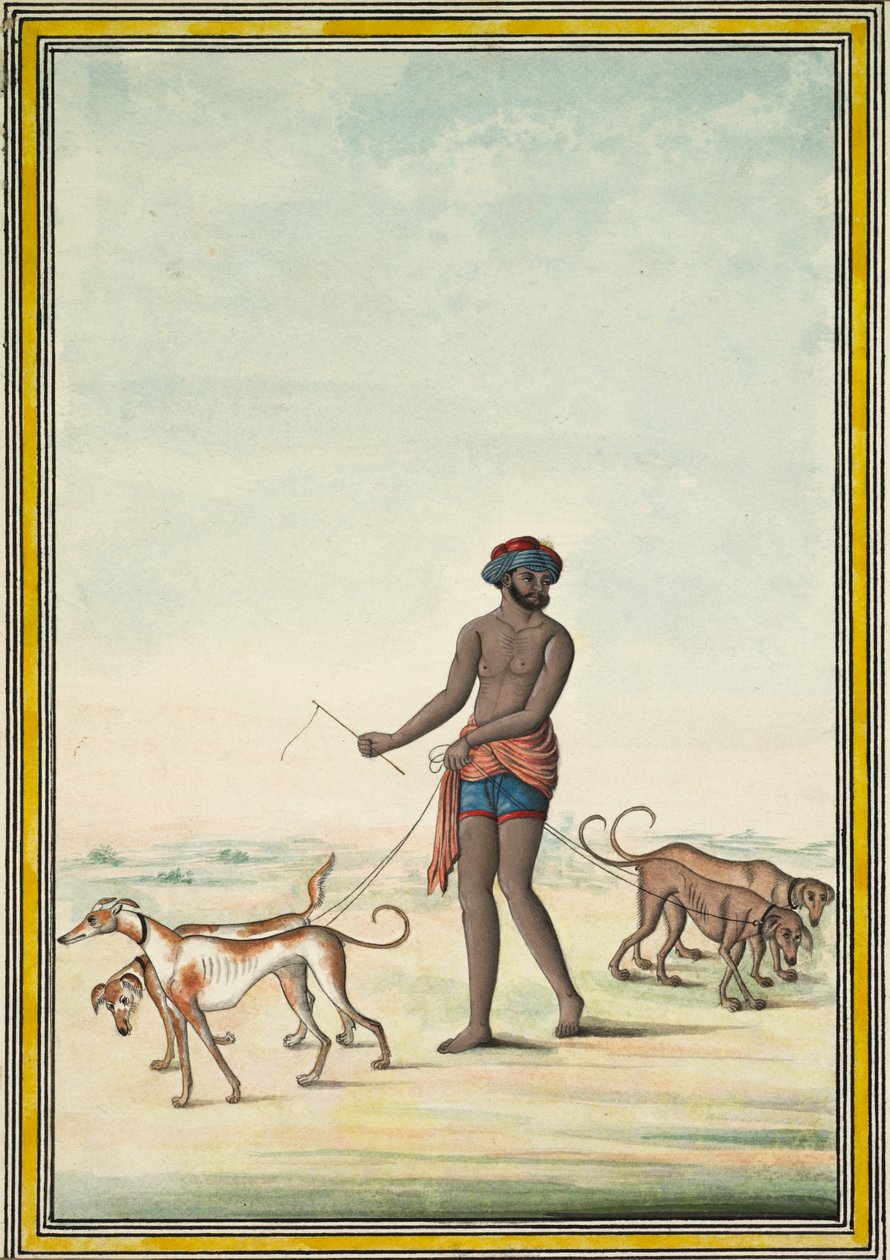 Köpek yürüteç by Unknown artist