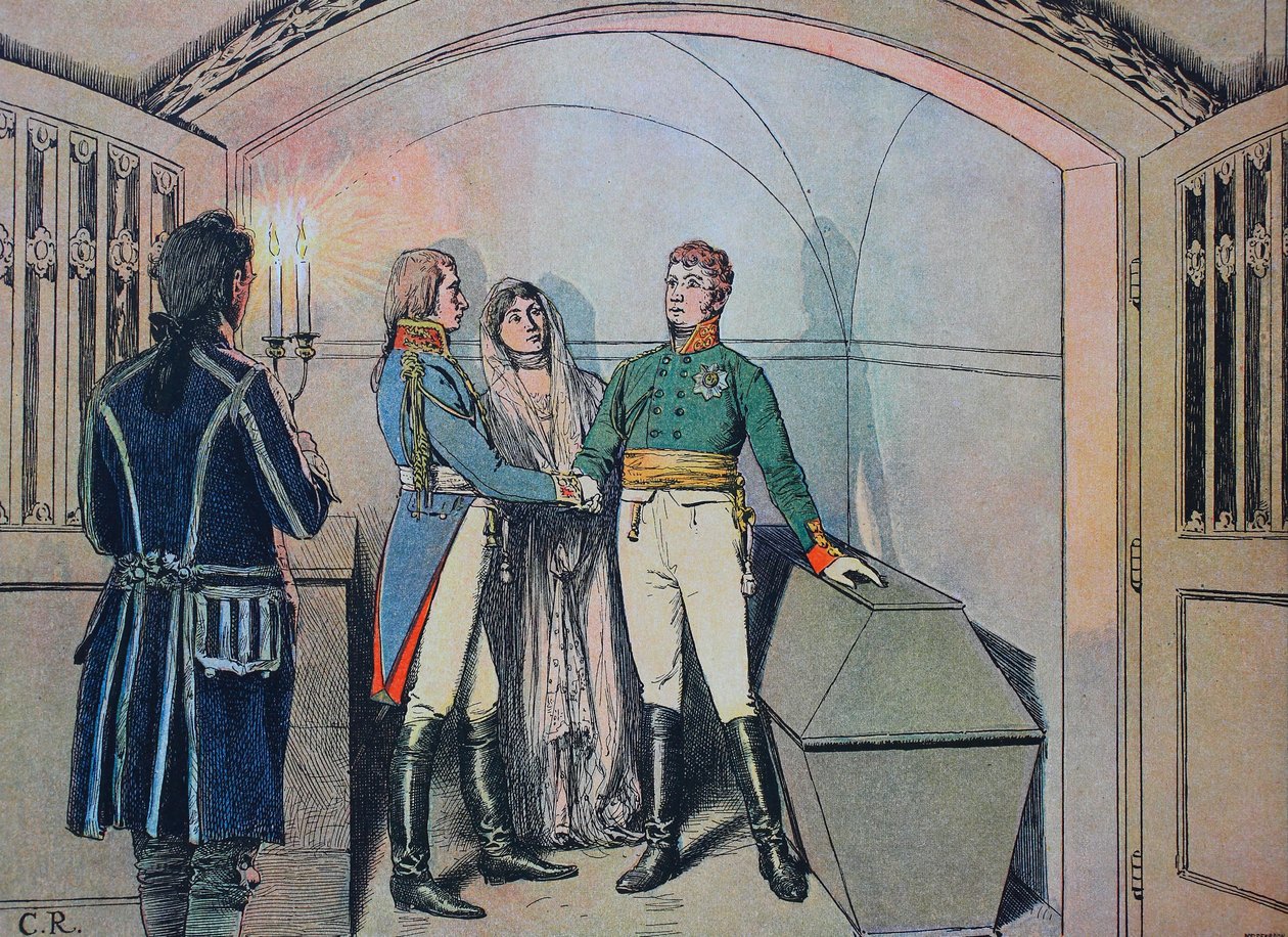 Mecklenburg-Strelitz Düşesi Louise, Luise Auguste Wilhelmine Amalie by Unknown artist