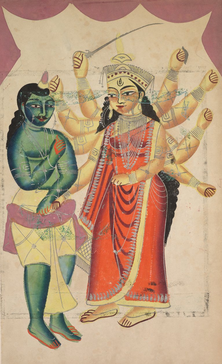 Durga (doğru) by Unknown artist