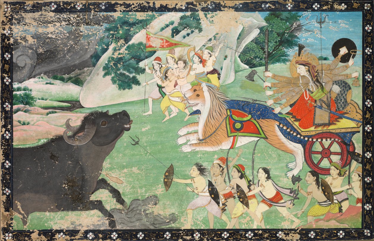 Durga Argo Mahisha by Unknown artist