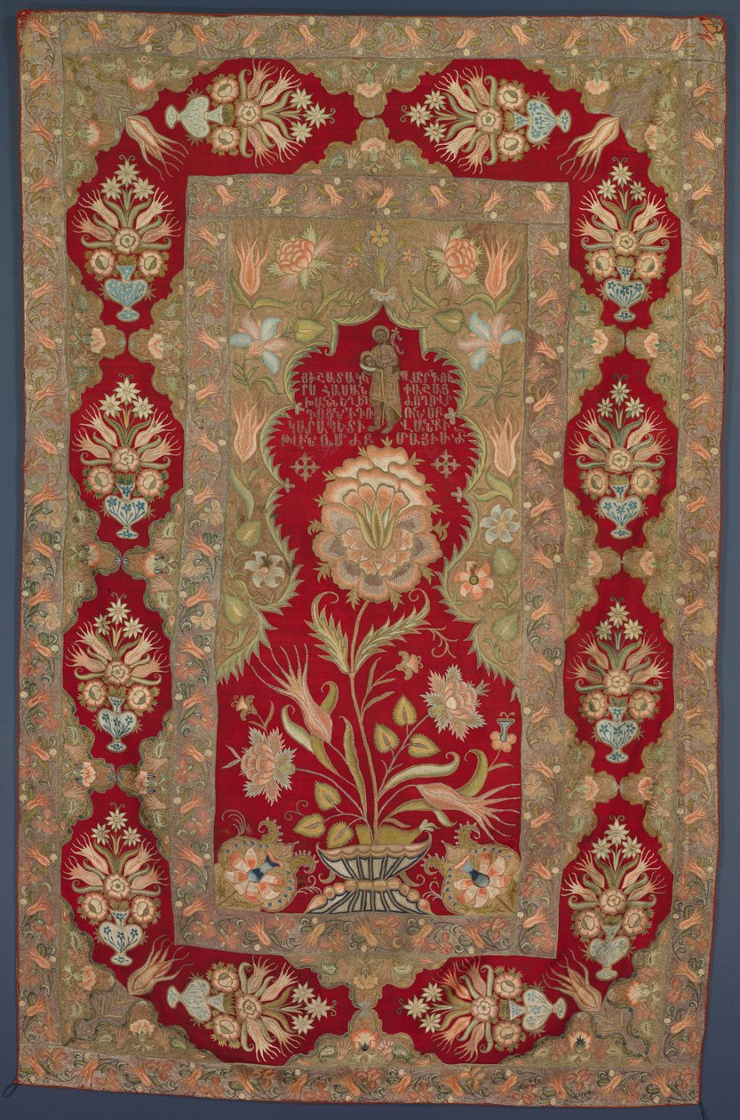 İşlemeli Ermeni ayin perdesi by Unknown artist