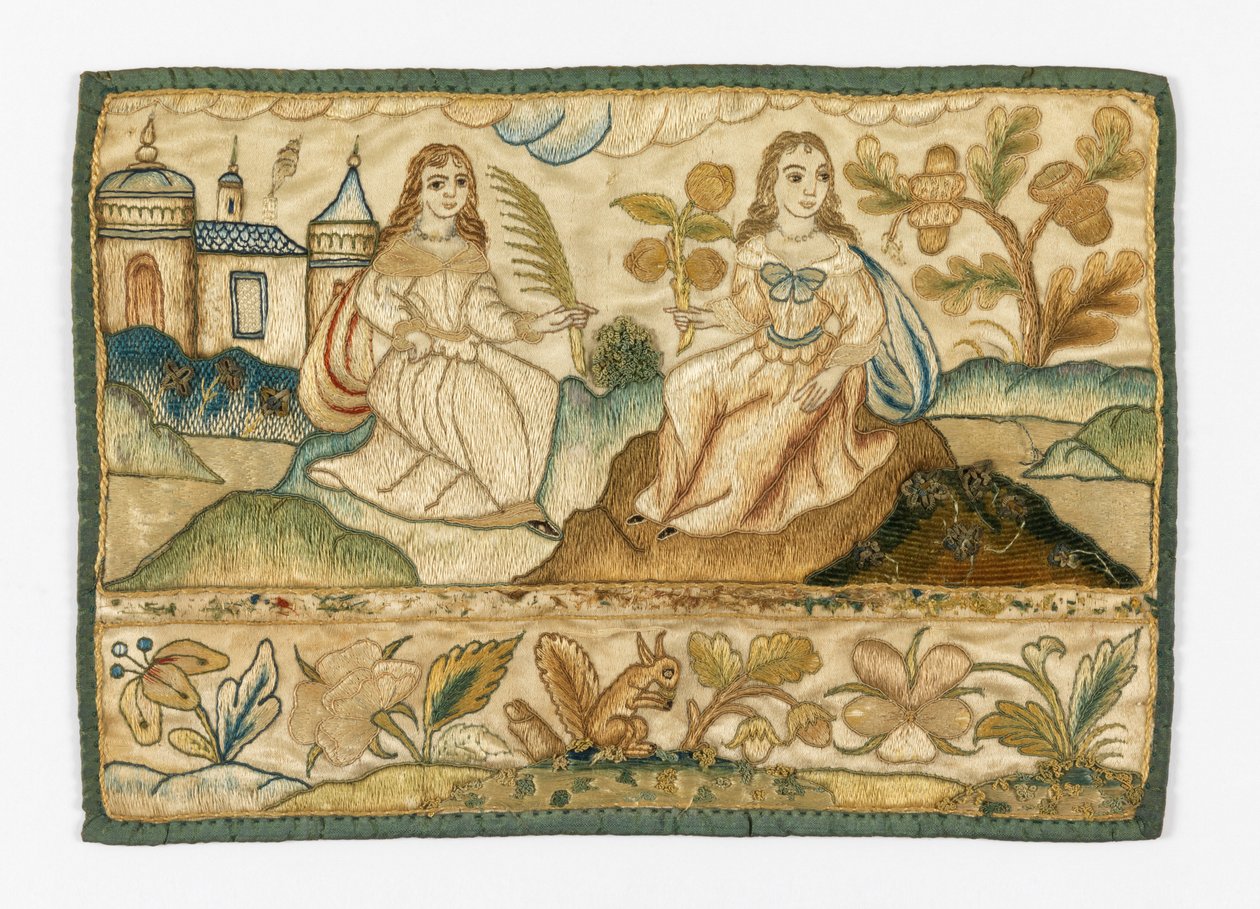 Tabut için işlemeli panel by Unknown artist