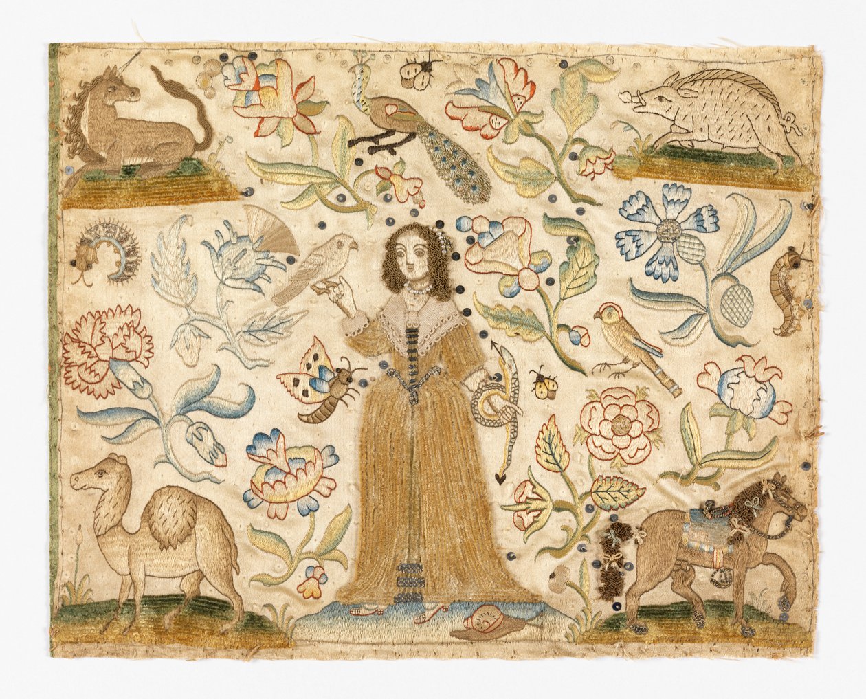işlemeli resim by Unknown artist