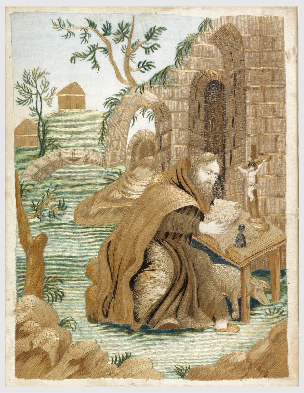 işlemeli resim by Unknown artist