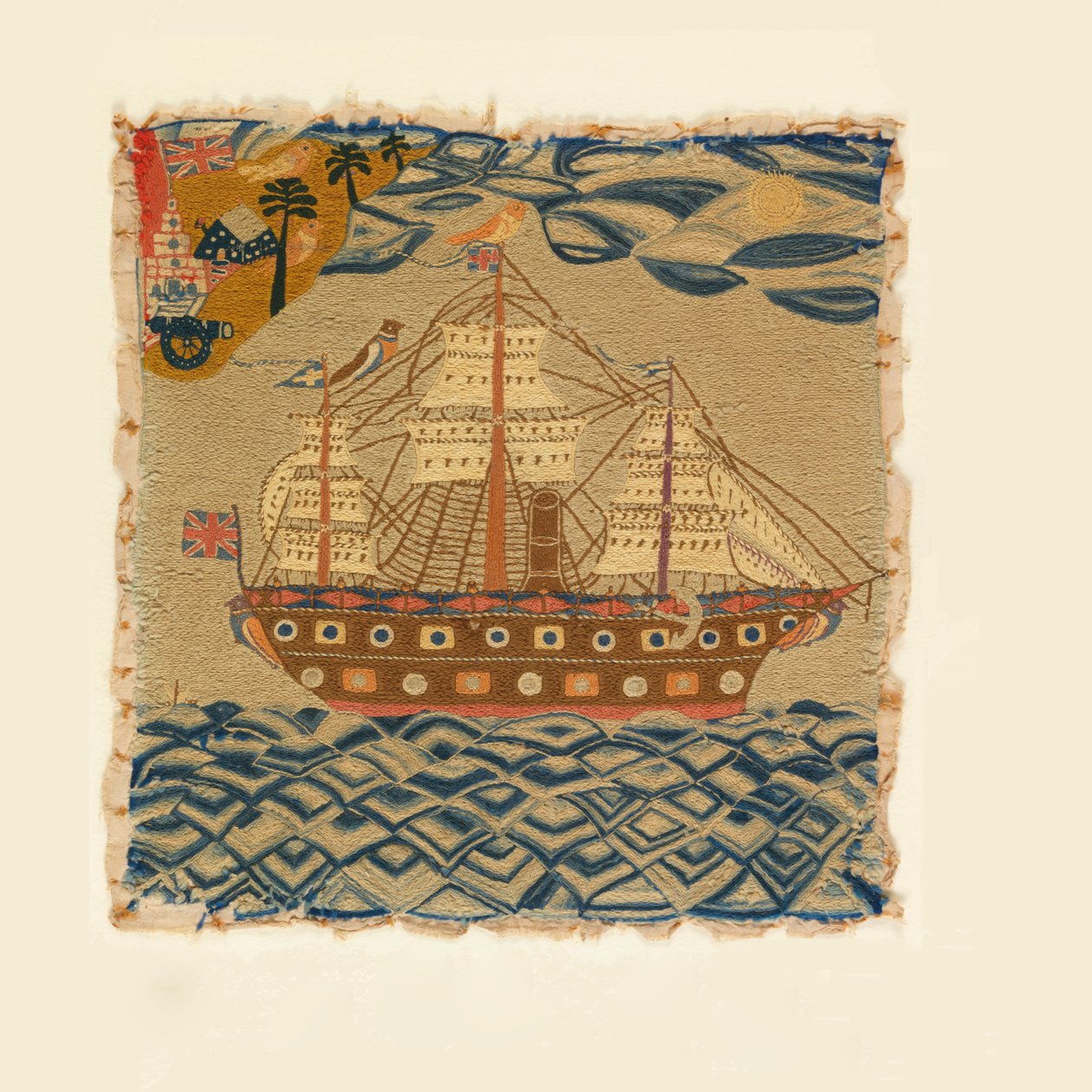işlemeli resim by Unknown artist