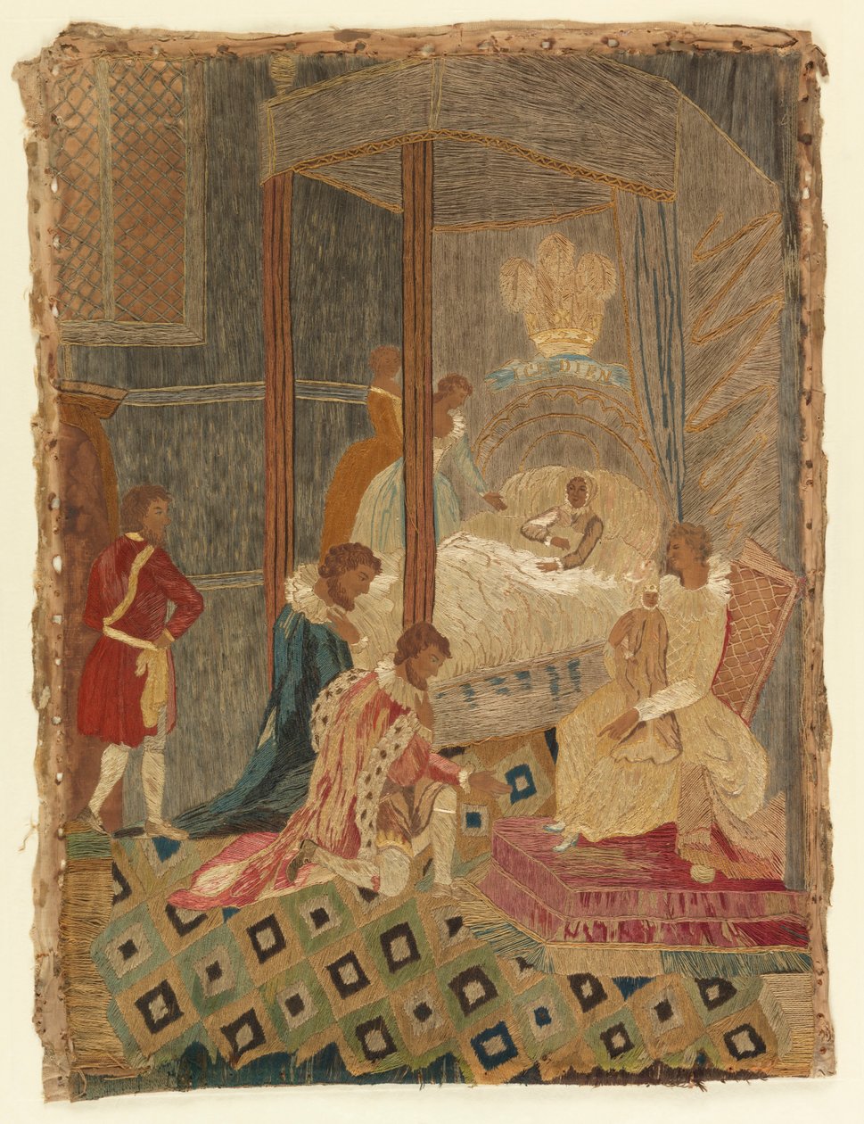 işlemeli resim by Unknown artist