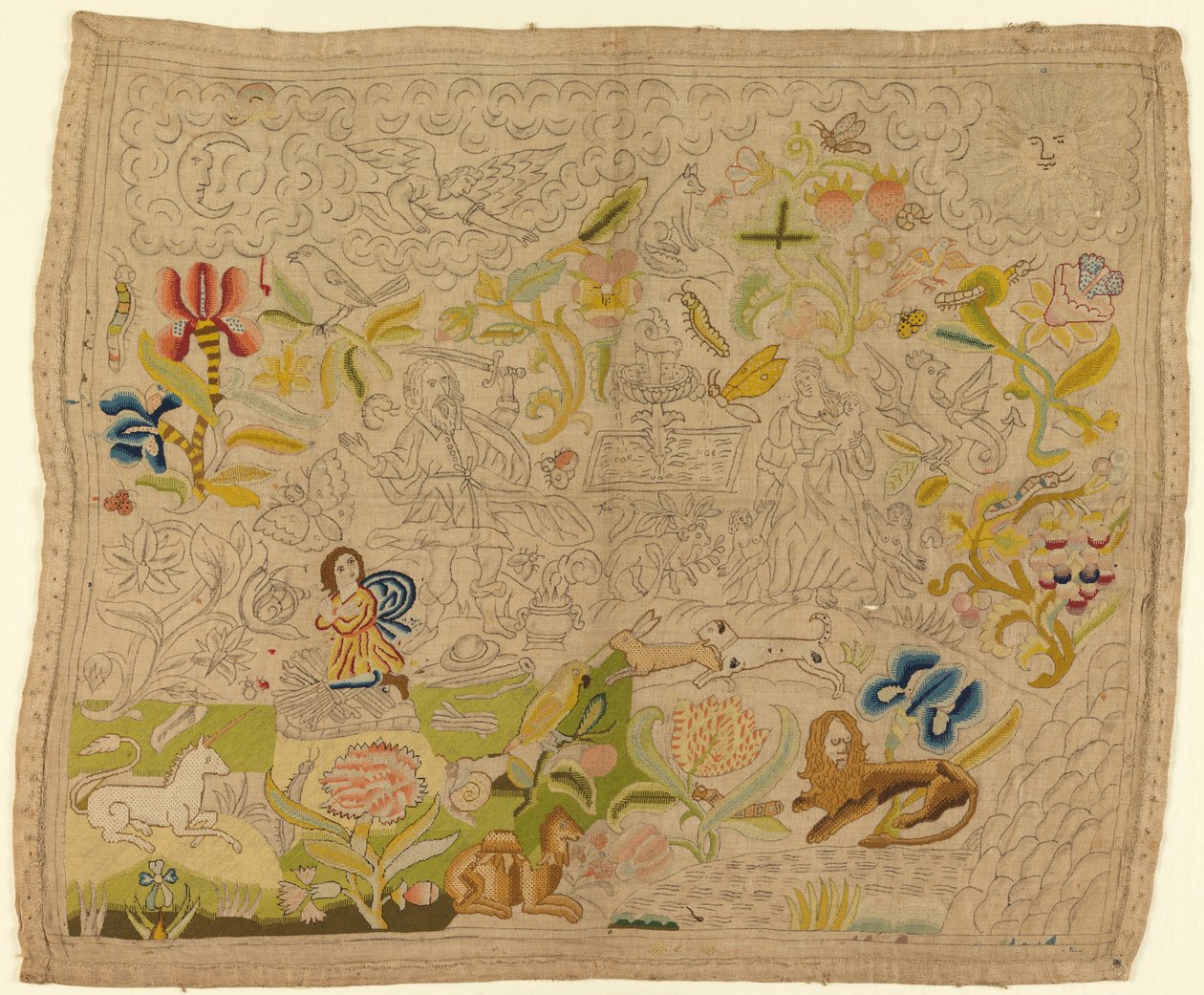 işlemeli resim by Unknown artist