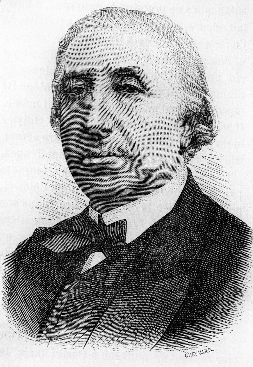 Emmanuel Arago (1812 - 1896), Fransız politikacı by Unknown artist