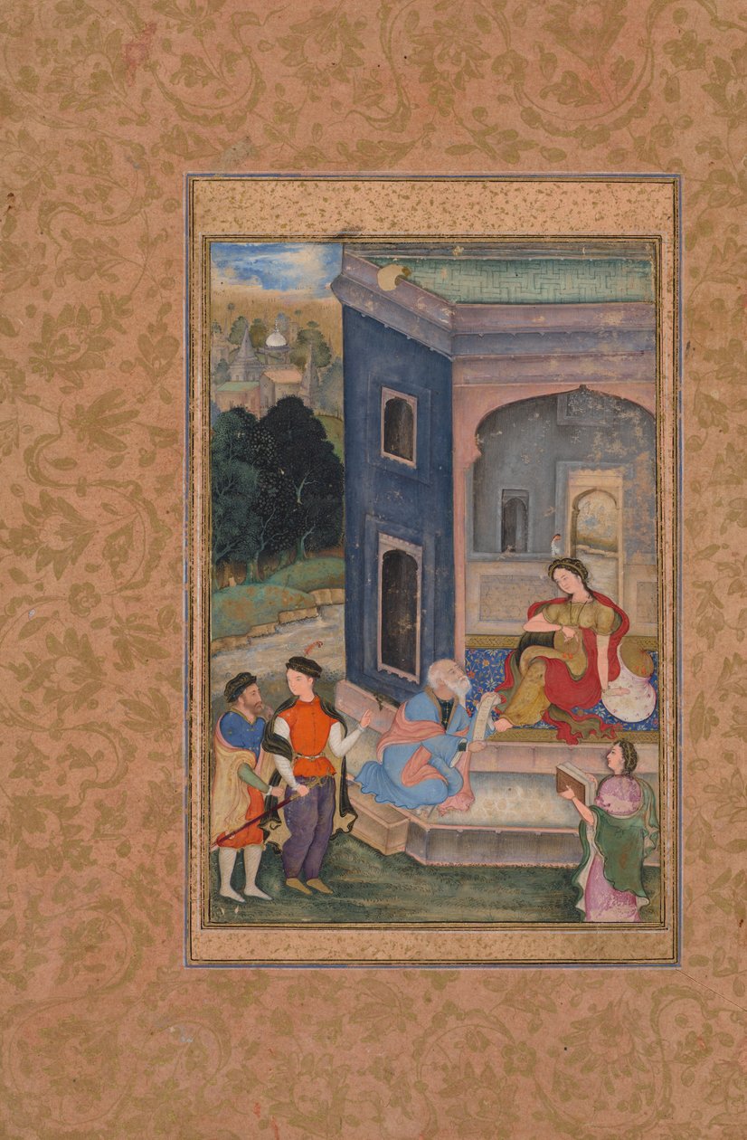 Avrupa Kostüm Sahnesi by Unknown artist