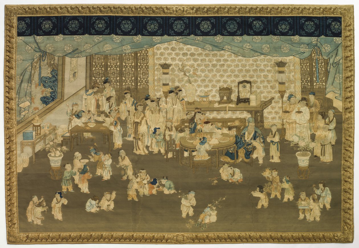 Yeni Yıl Sabahı Aile Buluşması by Unknown artist