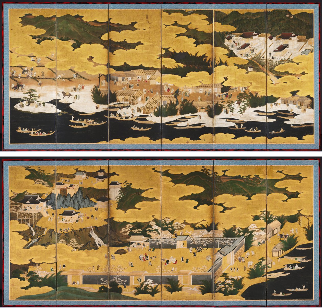 Ōmi'nin Ünlü Manzaraları by Unknown artist