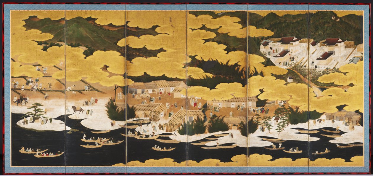 Ōmi'nin Ünlü Manzaraları by Unknown artist