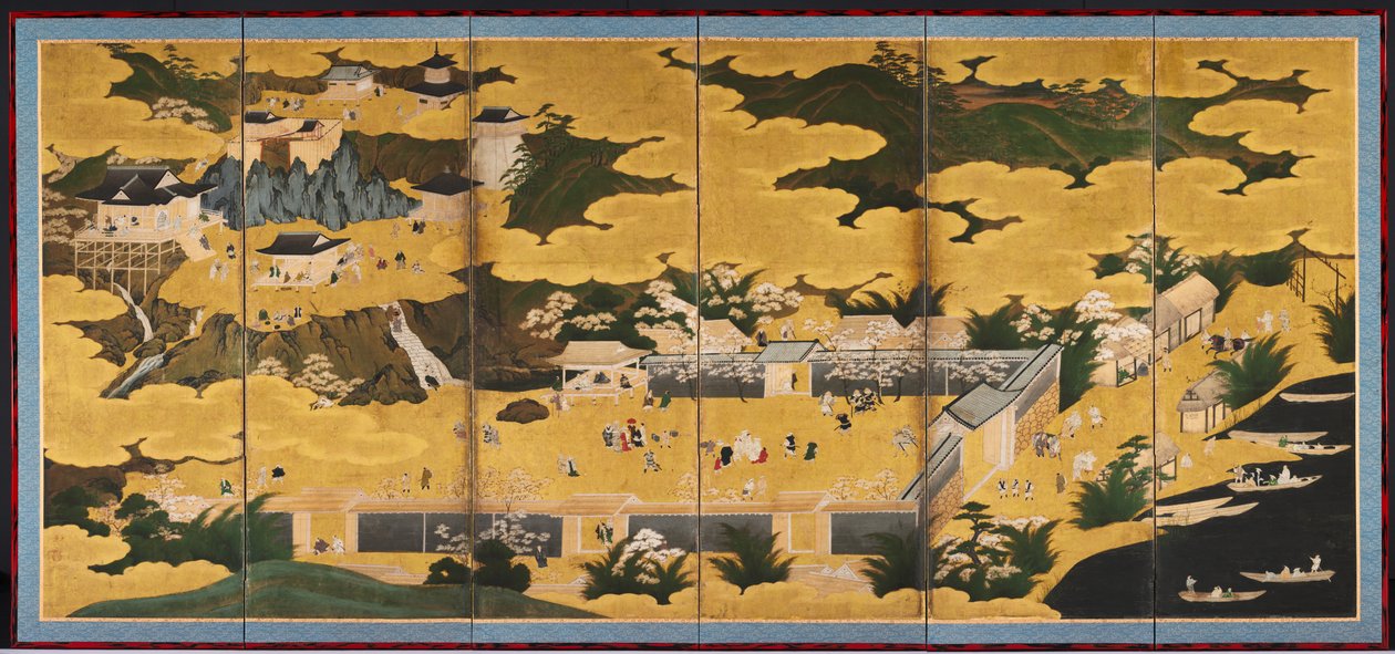Ōmi'nin Ünlü Manzaraları by Unknown artist