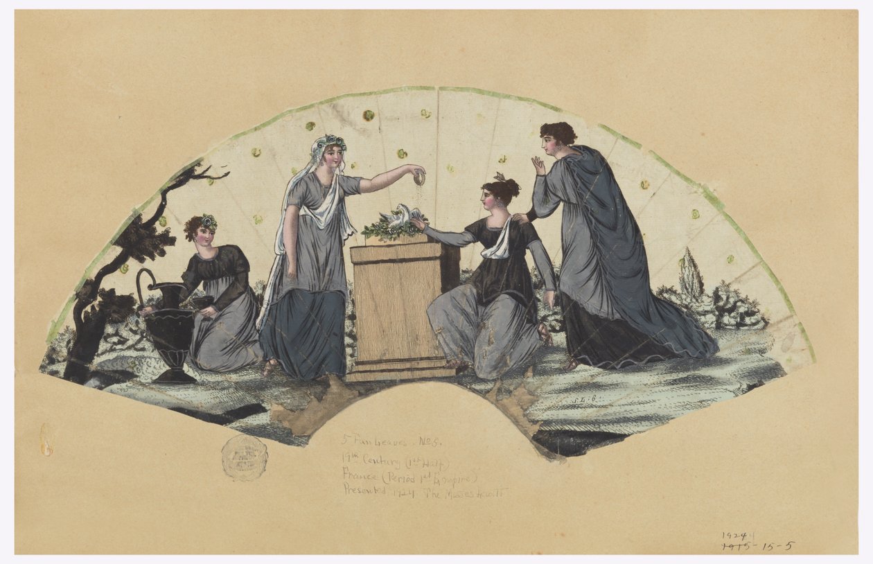 yelpaze yaprağı by Unknown artist