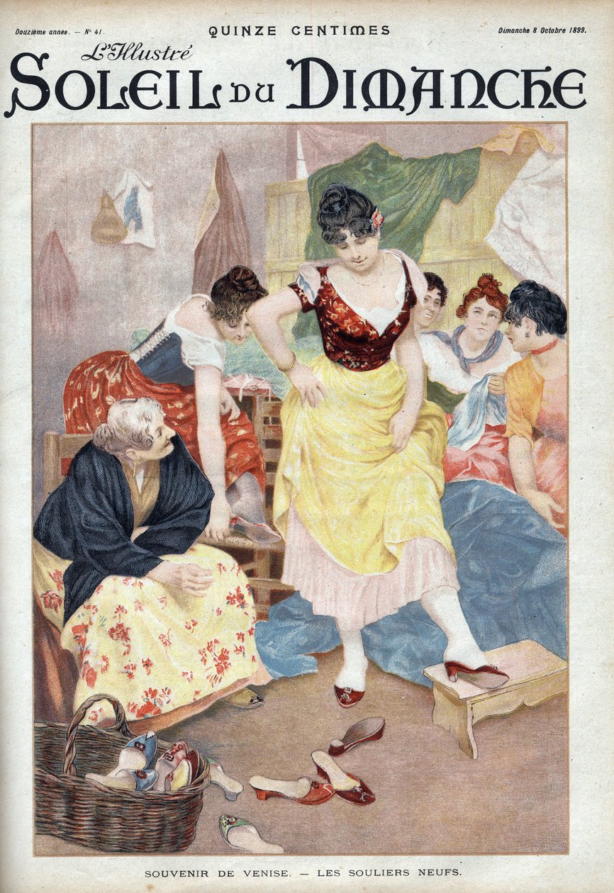 19. yüzyılın sonlarında moda: Venedik