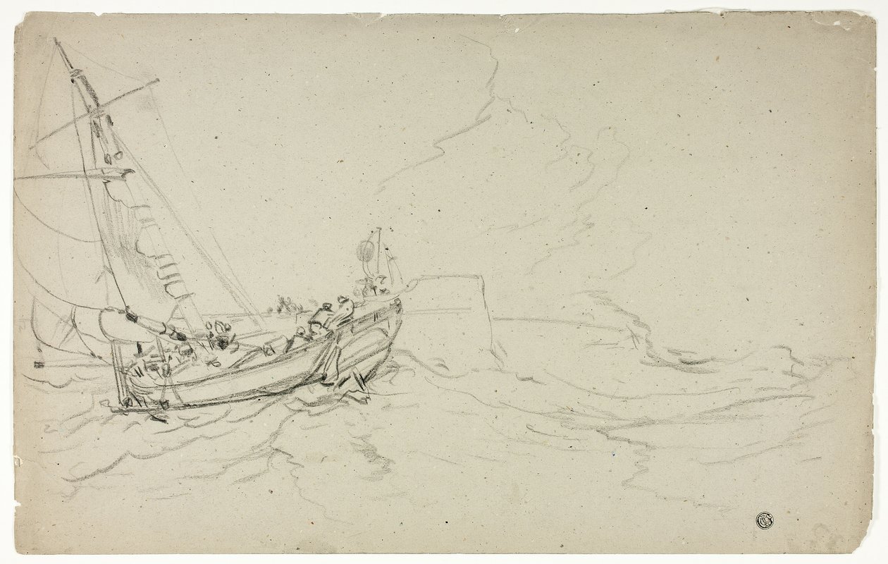 Denizde Balıkçı Tekneleri by Unknown artist