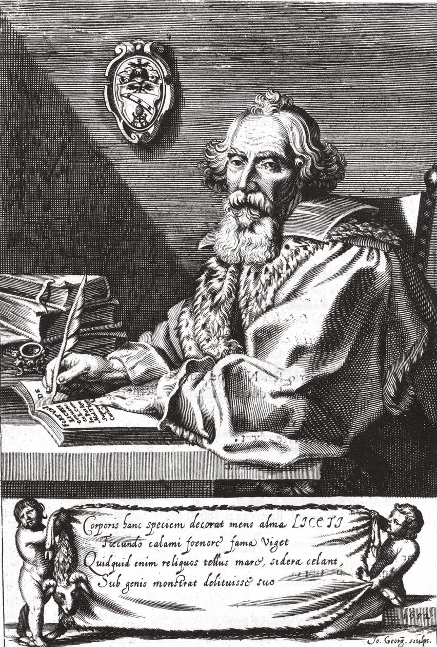 Fortunio Liceto, İtalyan doktor (1577 - 1657). by Unknown artist