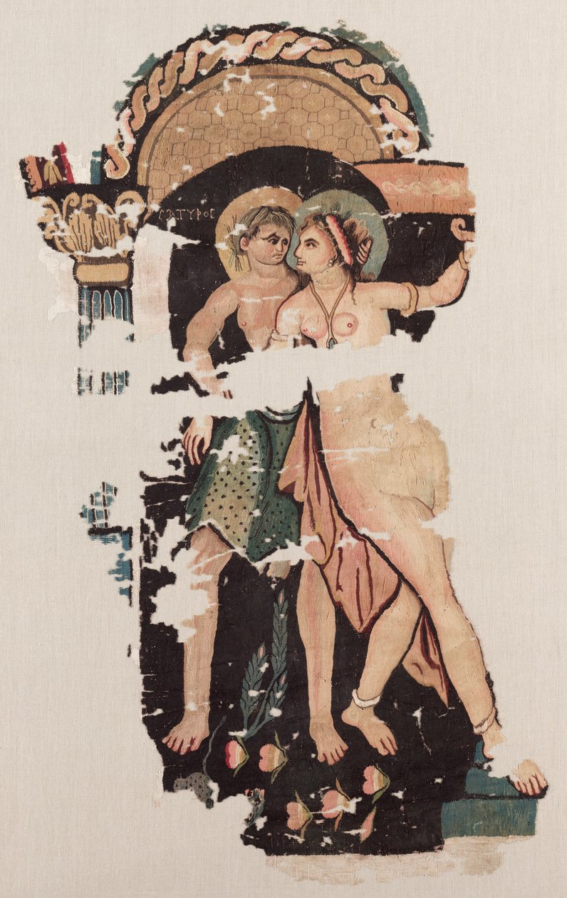 Satyr ve Maenad ile Fragman by Unknown artist