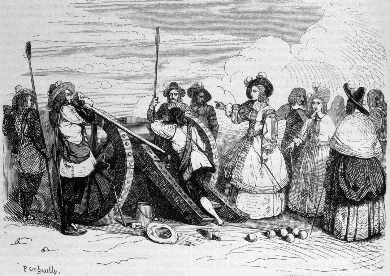 Fronde: “” Montpensier dit la grande Matmazel (Madame) Düşesi Anne Marie Louise d