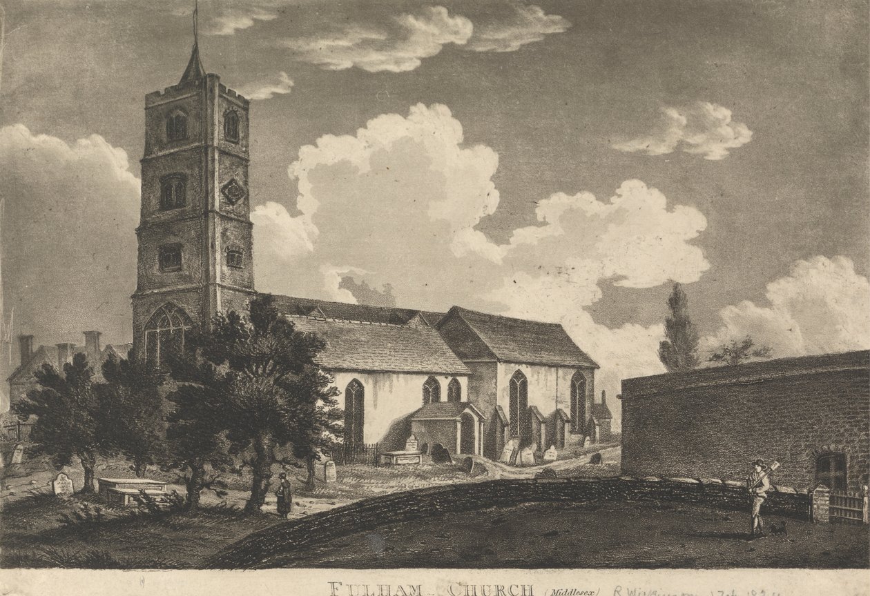 Fulham Kilisesi (Middlesex) by Unknown artist