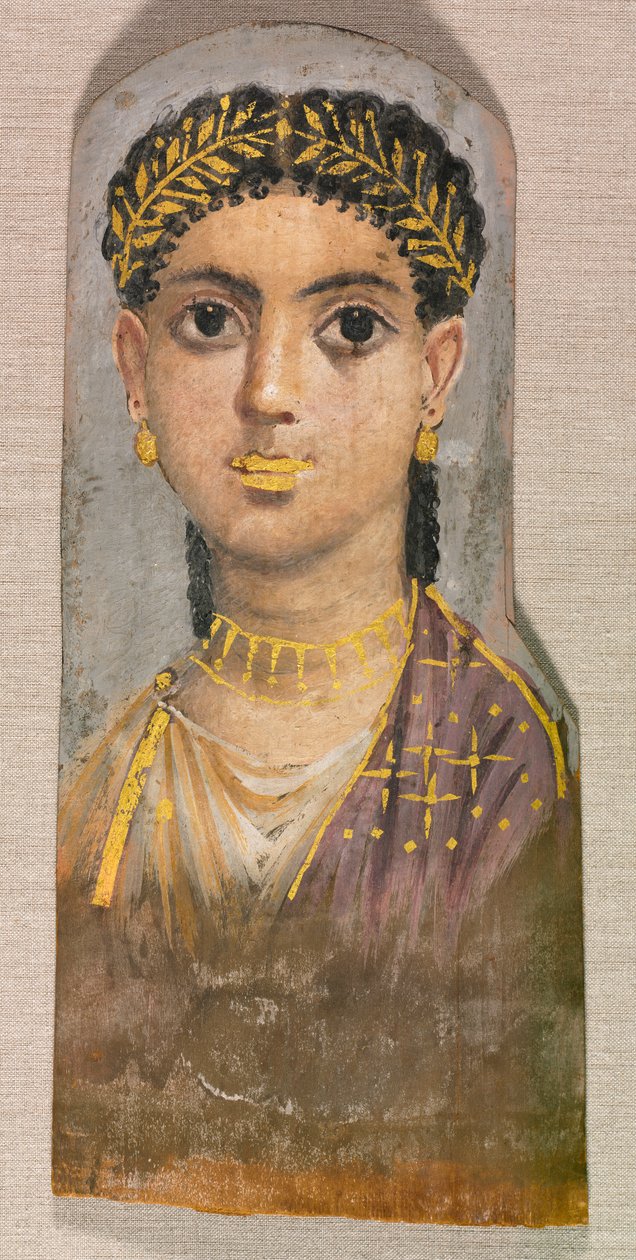 Genç Bir Kızın Cenaze Portresi by Unknown artist