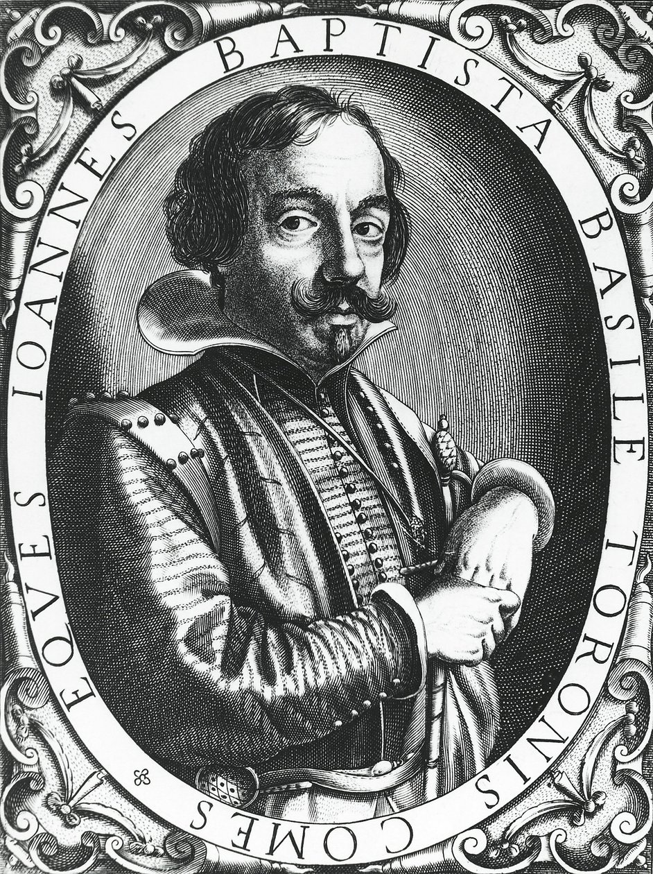 Giambattista Basile (1566-1632) Napoliten şair, komisyoncu ve peri masalı koleksiyoncusu. by Unknown artist
