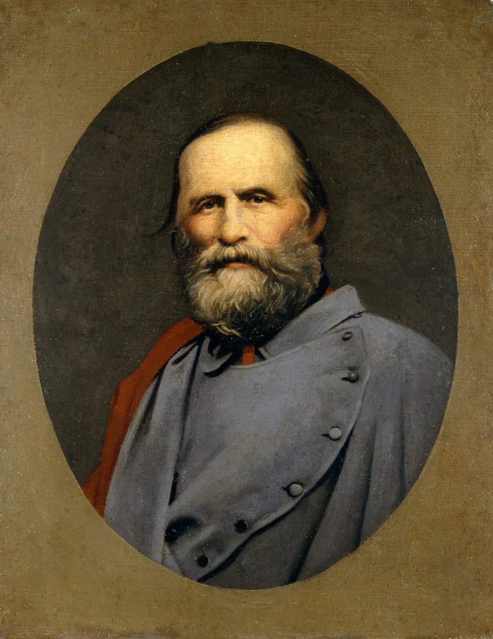 Giuseppe Garibaldi anonim tablosu. Milano, Risorgimento Müzesi by Unknown artist