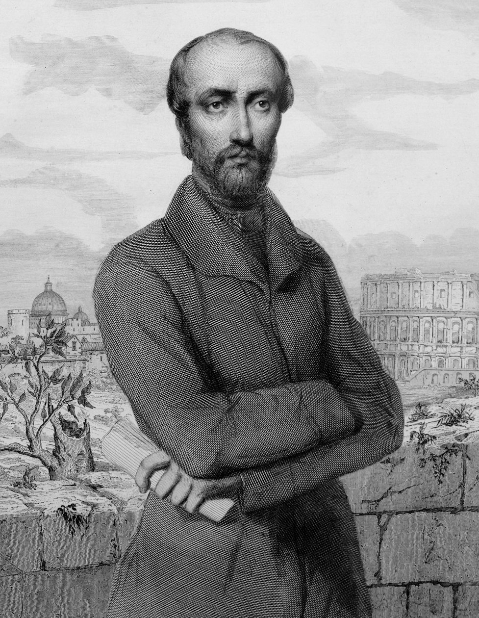 Giuseppe Mazzini, İtalyan vatansever ve politikacı - 1864 - İtalyan Cumhuriyetçi politikacı Giuseppe Mazzini