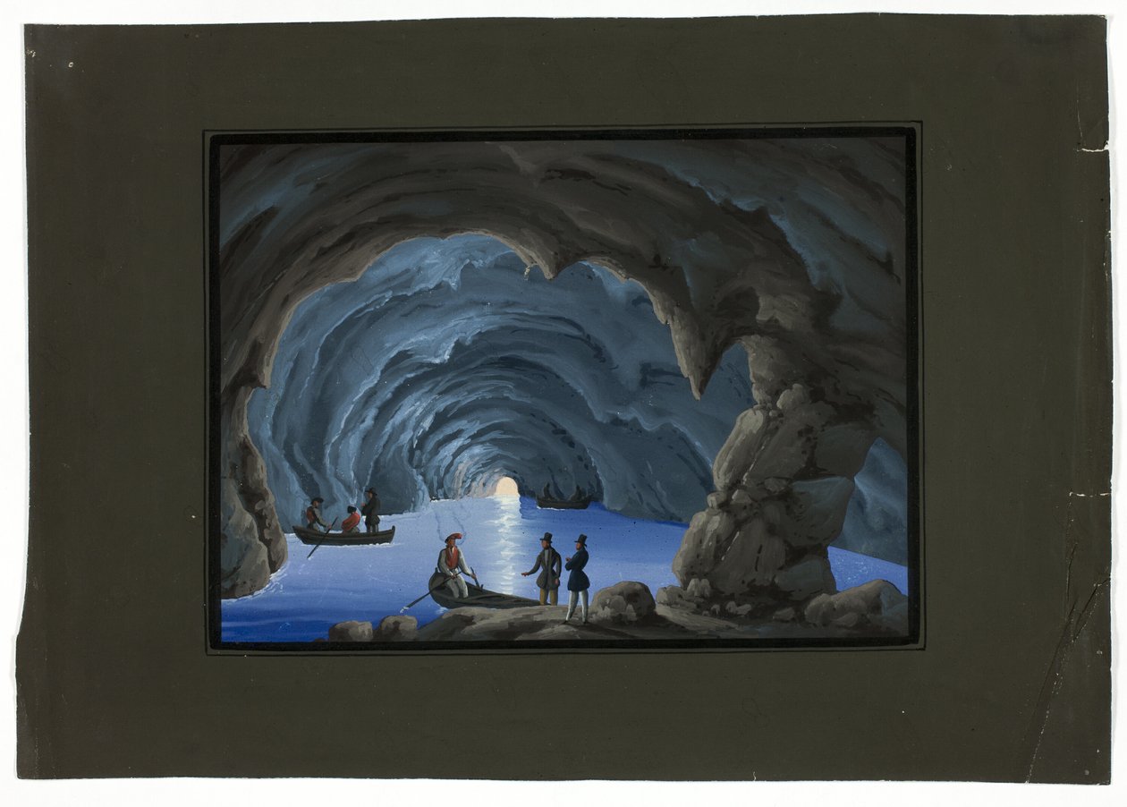 mağara sahnesi by Unknown artist