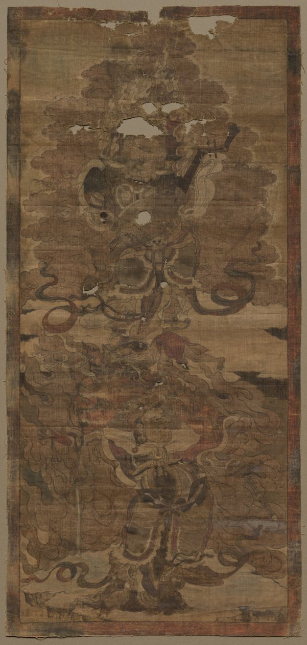 Koruyucu Krallar: Dhrtarastra ve Virupaksa by Unknown artist