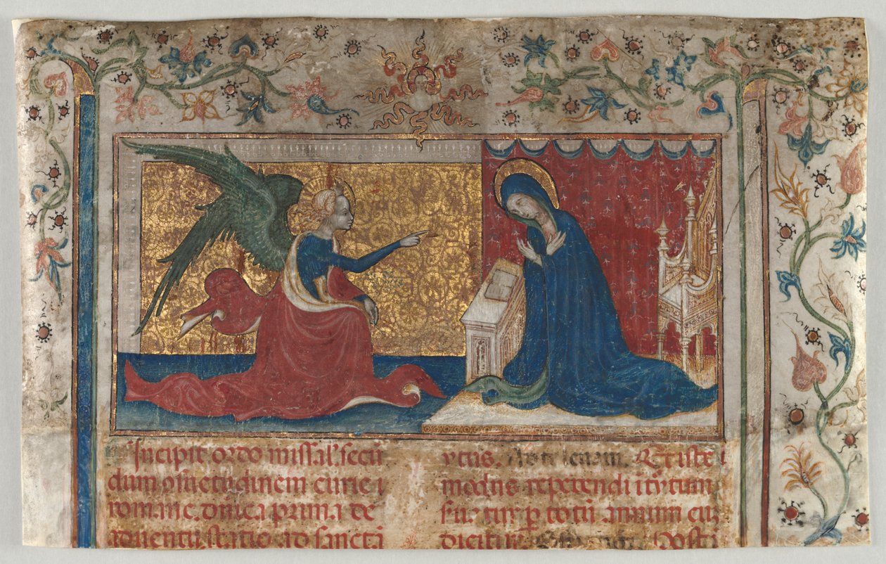 Bir Missal'den Yarım Yaprak: Müjde by Unknown artist