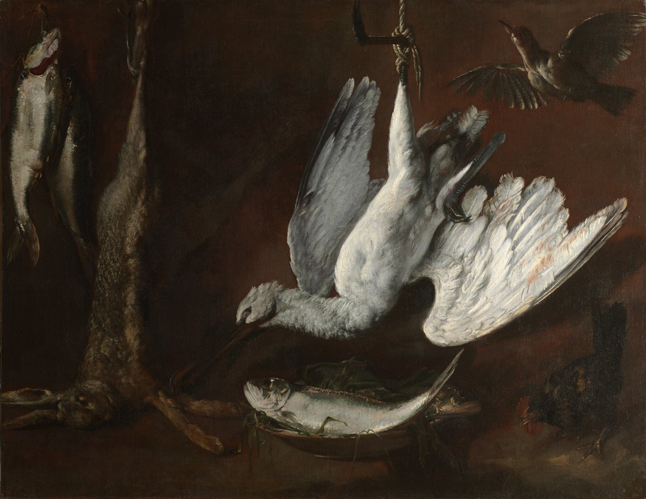 Tavşan, Kaşıkçı ve Balık by Unknown artist