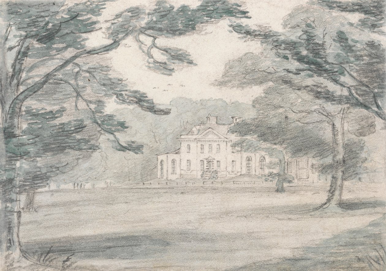 Havering Bower, Essex (Köy Konağının Görünümü) by Unknown artist