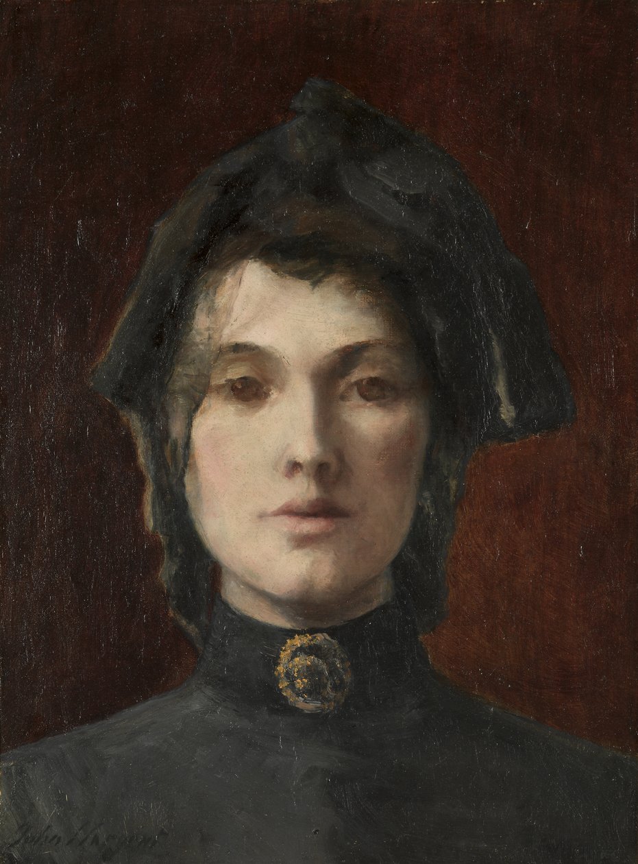 Bir Kızın Başı by Unknown artist
