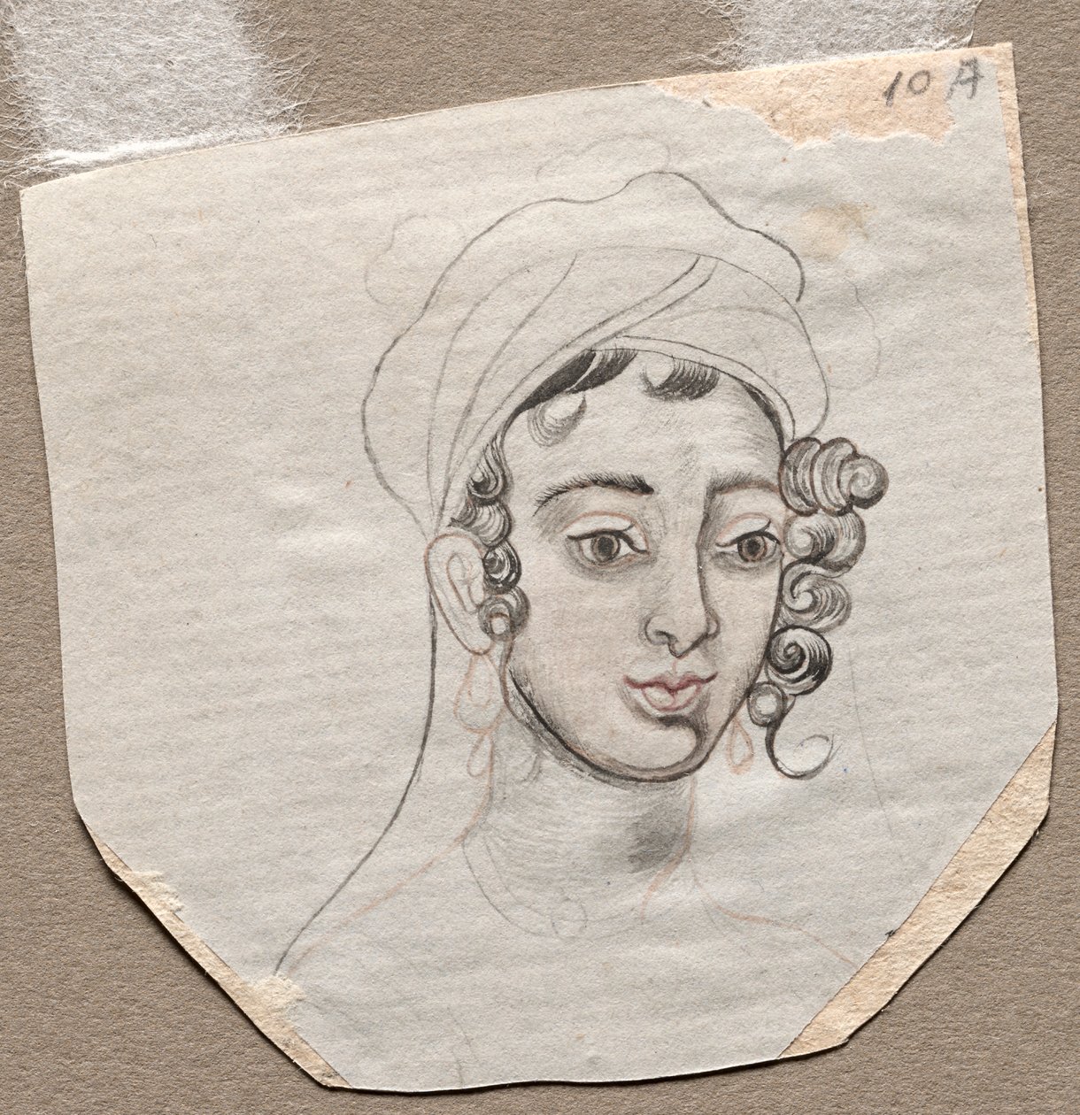 Genç Bir Adamın Başı by Unknown artist
