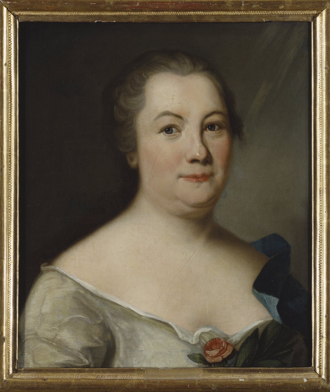 Hedvig Charlotta Nordenflycht, poetesse suedoise - Şair Hedvig Charlotta Nordenflycht (1718-1763), Anonim portresi. Tuval üzerine yağlıboya. Boyut: 47x40 cm. Ulusal Müze Stockholm by Unknown artist