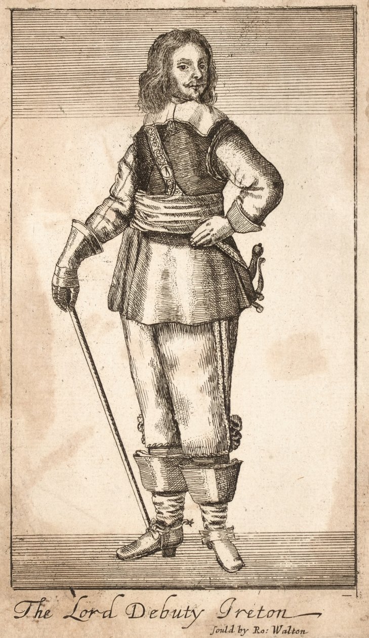 Henry Ireton, İrlanda Lord Yardımcısı (gravür) by Unknown artist