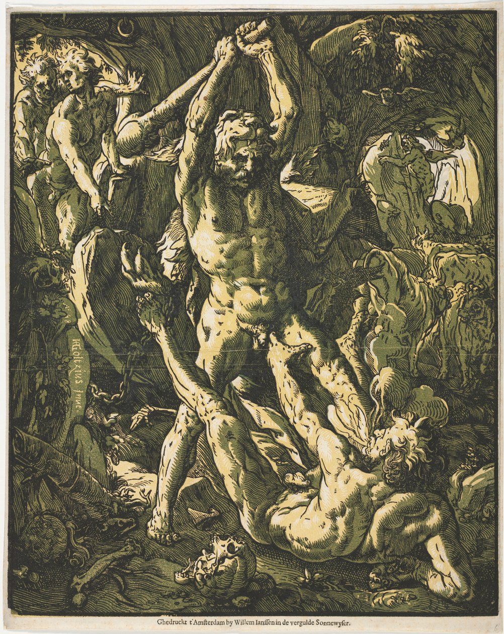 Herkül ve Cacus by Unknown artist