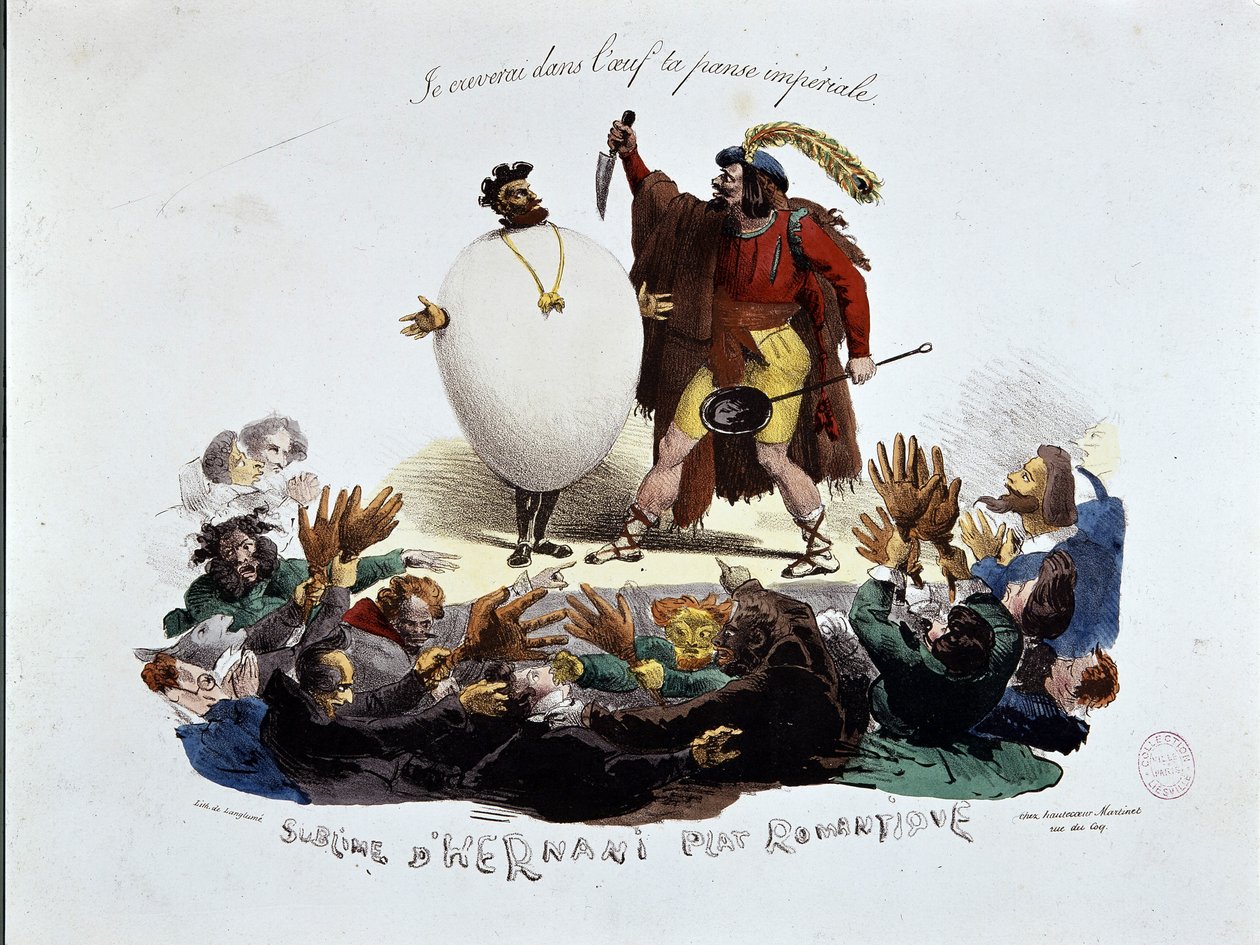 Hernani yüce, romantik yemek - Victor Hugo
