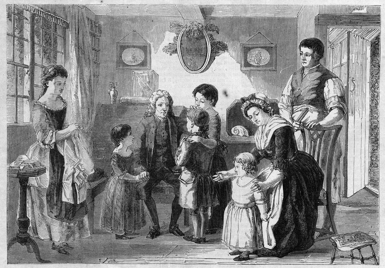 Isaac Watts (1674-1748) İngiliz ilahiyatçı ve pedagog, ilahiler ve çocuklar için manevi şarkılar bestecisi. Ranckley