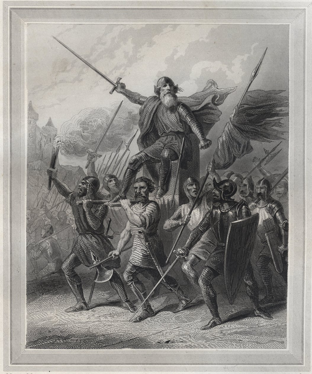 Jan Ika veya Zizka Trocnova ve Kalicha by Unknown artist