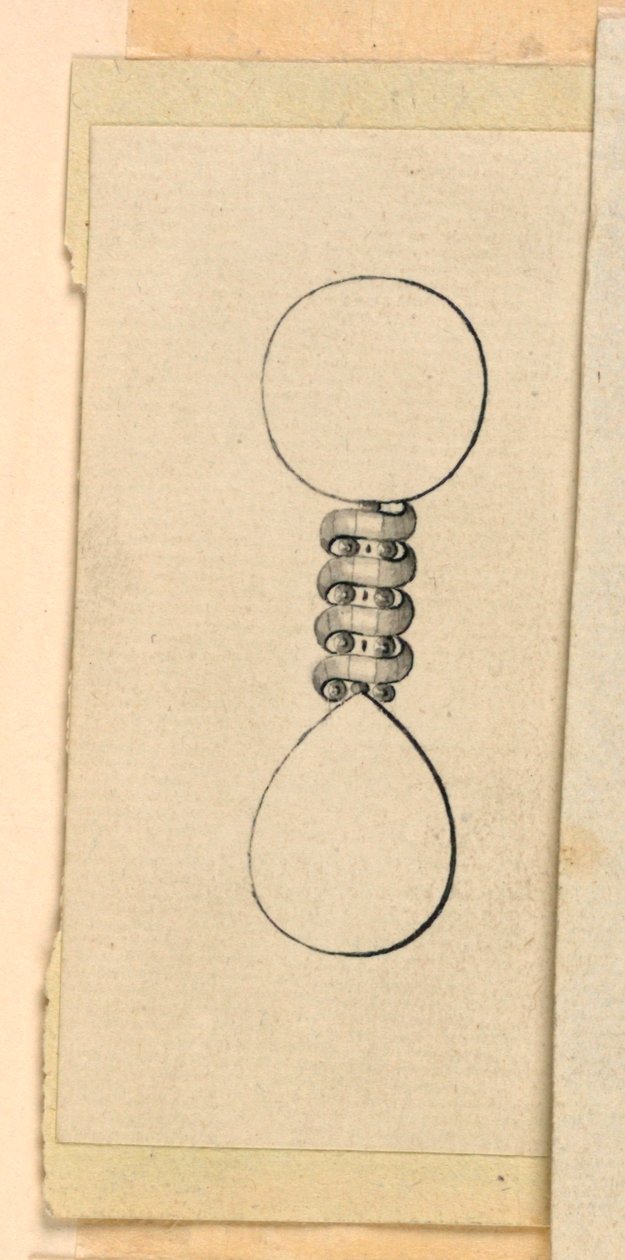 Takı Tasarımı, Disk ve Küpe Damlası Arasındaki Bağlantı by Unknown artist