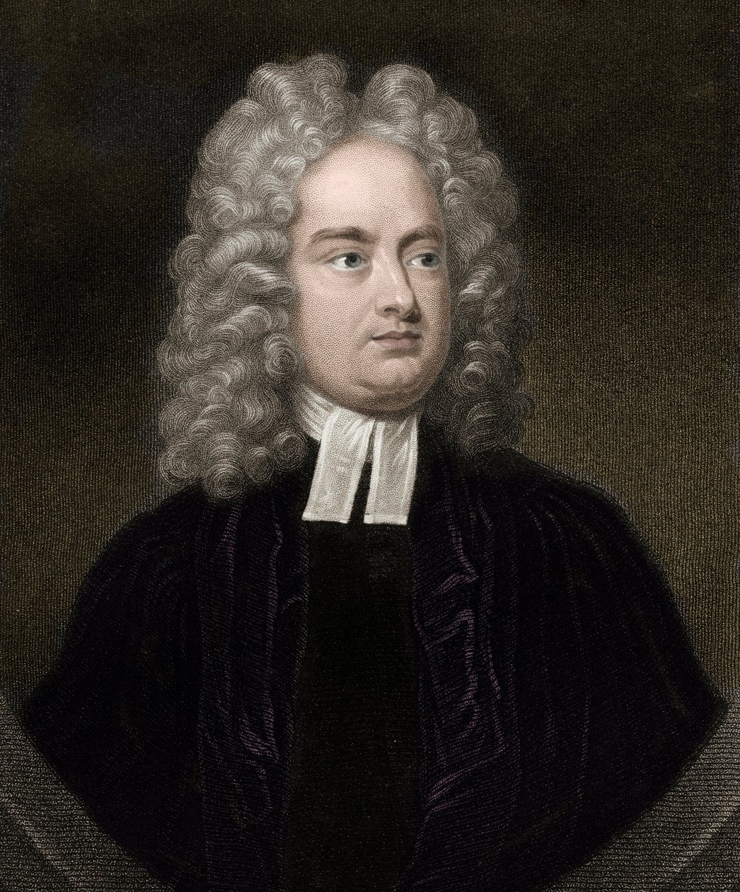 Jonathan Swift (1667-1745) - gravür - 19. yüzyıl by Unknown artist