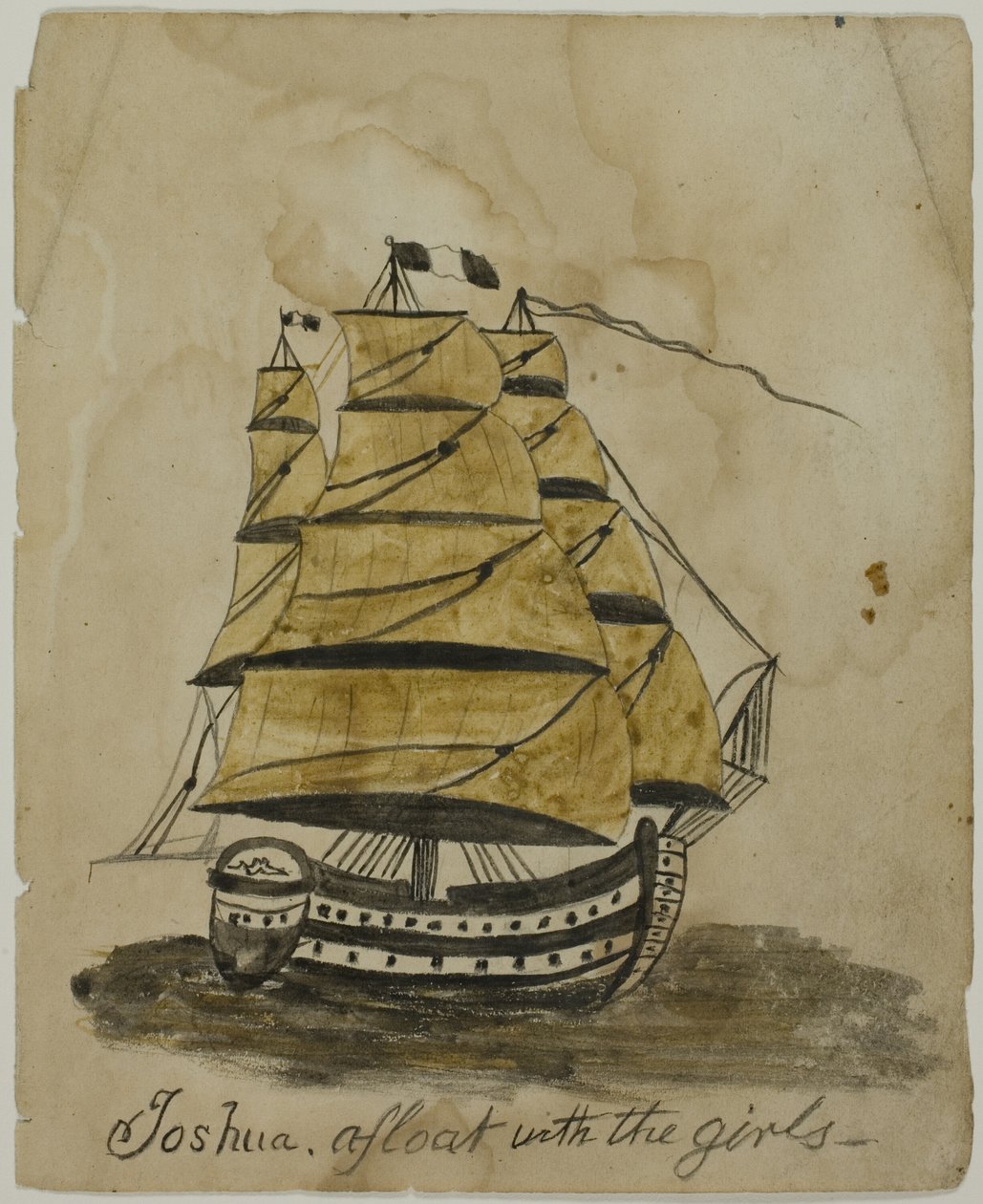 Joshua Kızlarla Ayakta by Unknown artist