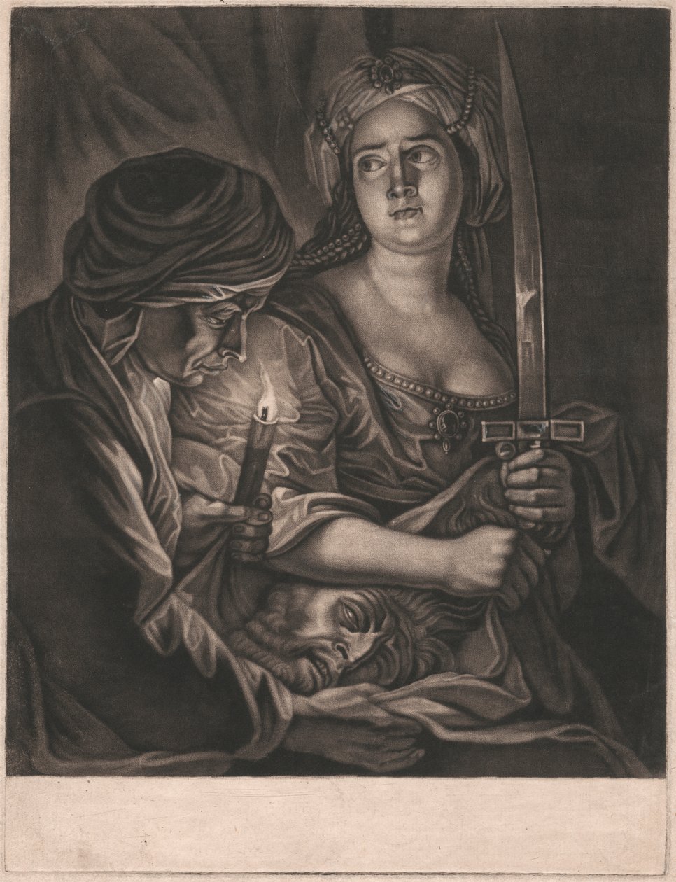 Holofernes Başkanı ile Judith by Unknown artist